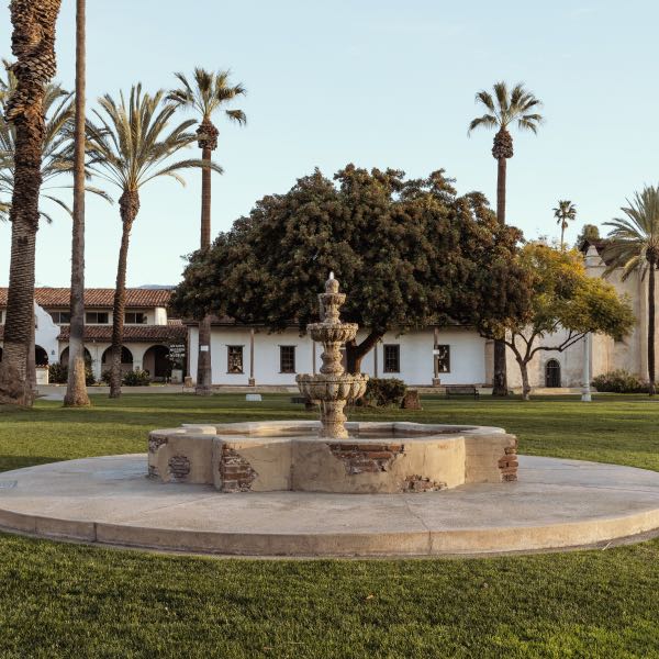 Plaza Park in San Gabriel in Los Angeles county.