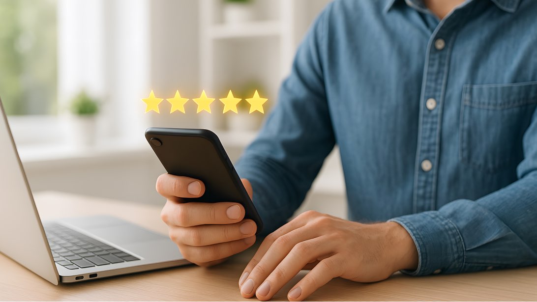 User giving rating to service experience for Sonic Internet.