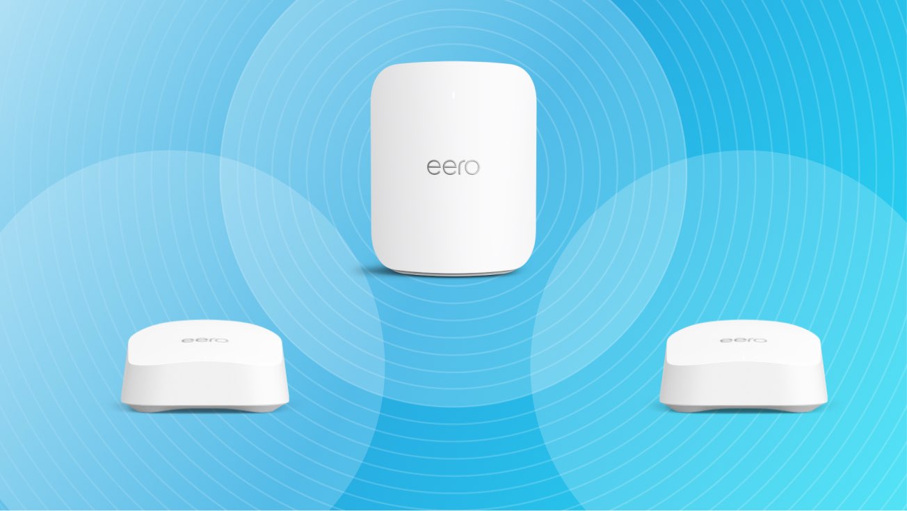 Whole home WiFi with a mesh system.